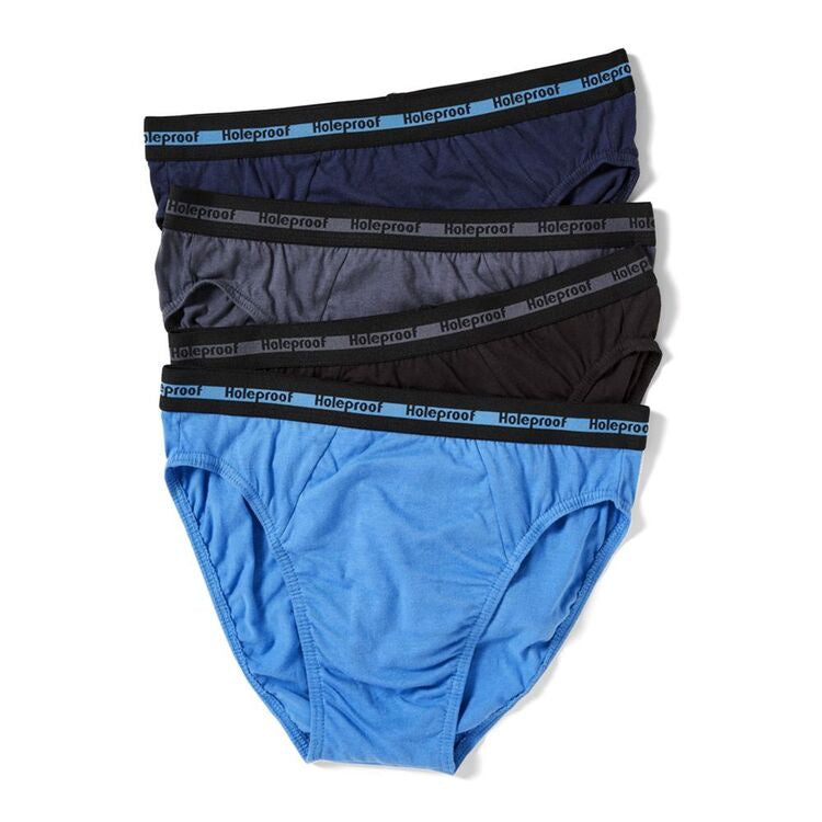 Holeproof Men's 4 Pack Cotton Underwear