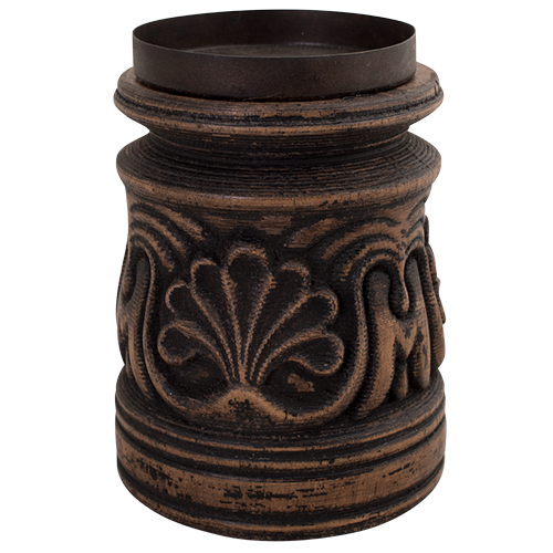 DWBH Brun Wood Candle Holder
