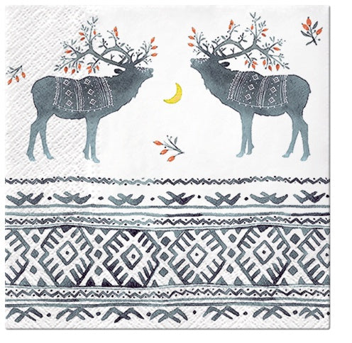 PAW Napkins - Ethno Deers