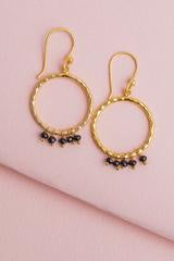 Zafino Adriana Onyx earrings