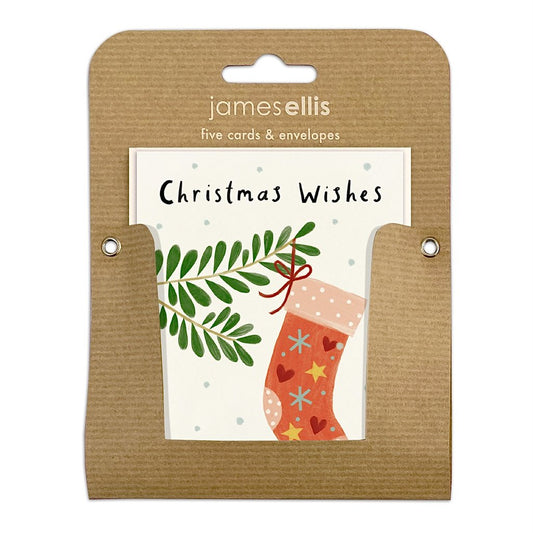 James Ellis Mini (Pk 5) Christmas Cards