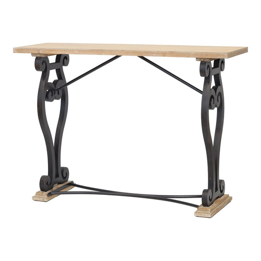 Want Regency Black Console Table