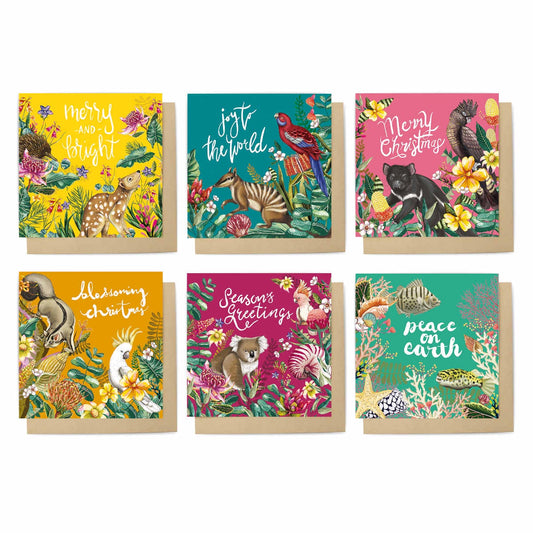 LaLa Land 'Exotic Paradiso' Christmas Cards