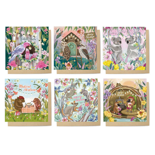 LaLa Land Card Set - At Home For Christmas