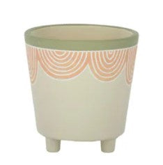 Life Botanic Holland Cement Pot 14.5x15cm Ivory/Nude