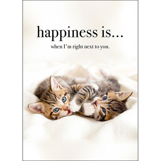 Affirmations Happiness is...Card