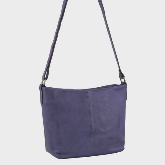 Milleni Nappa Leather Cross Body Bag
