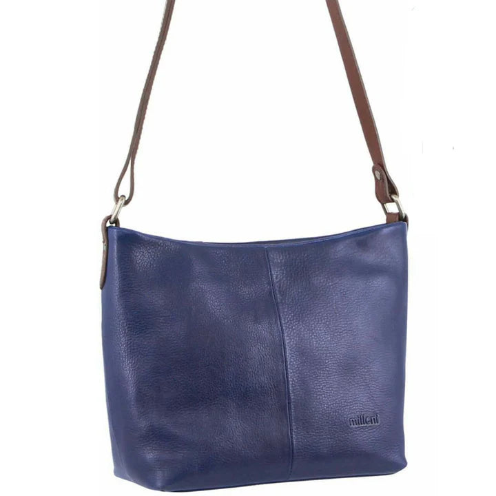 Milleni Nappa Leather Cross Body Bag