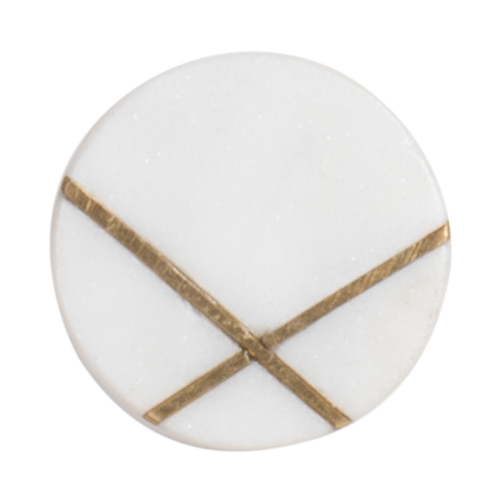 DWBH Stone Door Knob- Cream