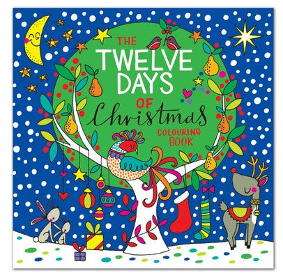 12 Days of Christmas Colouring Book