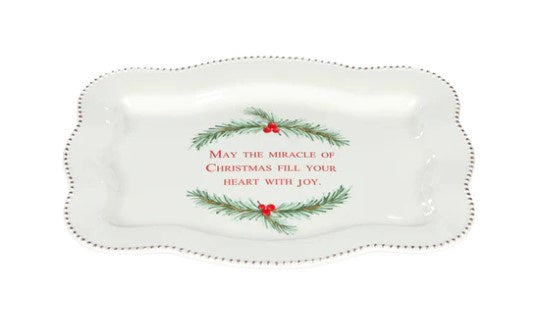 Holly & Ivy Merry Platter