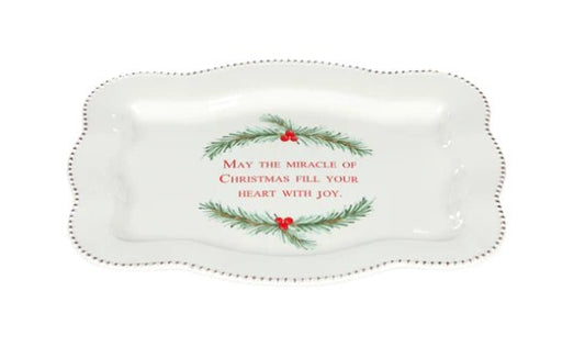 Holly & Ivy Merry Platter
