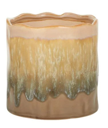 Life Botanic Raku Ceramic Pot Lg