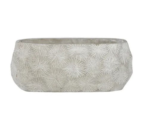 Life Botanic Harlow Cement Planter Grey