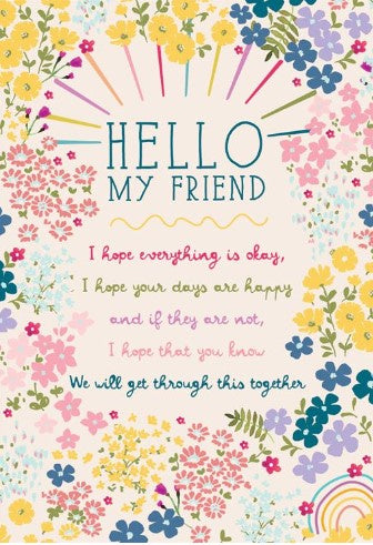 Henderson Greetings Friend Floral