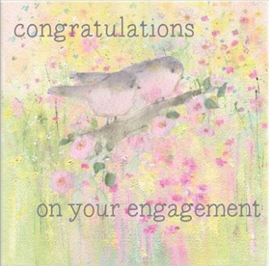 Alex Clark Card - Love Birds
