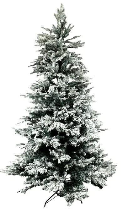 Coast to Coast Home LED Pine Tree w/Snow 946 Tip-210cm