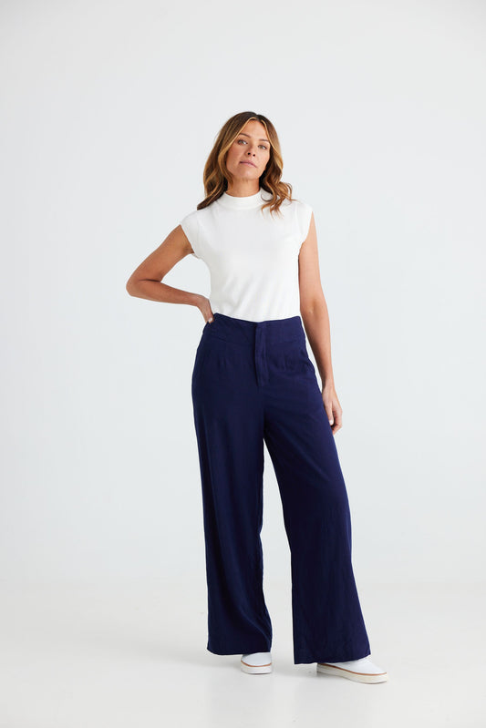 Brave + True Dana Pants - Navy