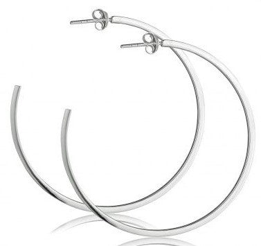 BD S/S Hoop Studs 40x 2mm