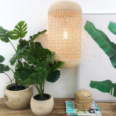 Ivory House Kudu Light Shade Tube Natural