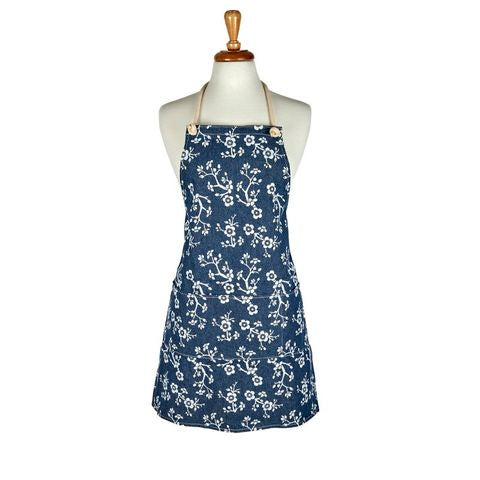 Life Botanic Blossy Canvas Apron with Pocket