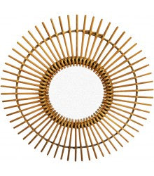 Urban Products Cane Round Mirror