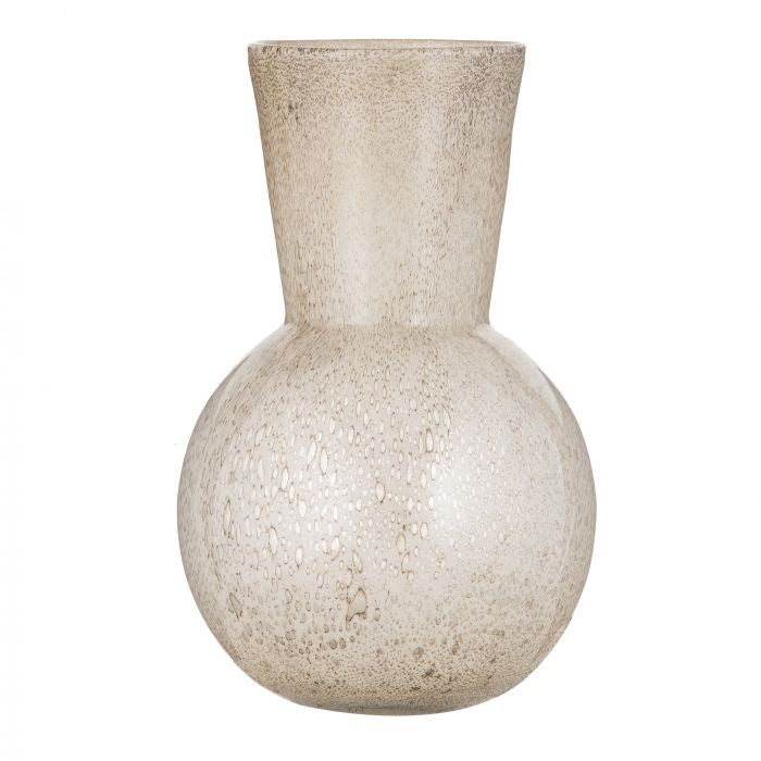 Amalfi Noma Vase Beige 24.5x24.5x36cm