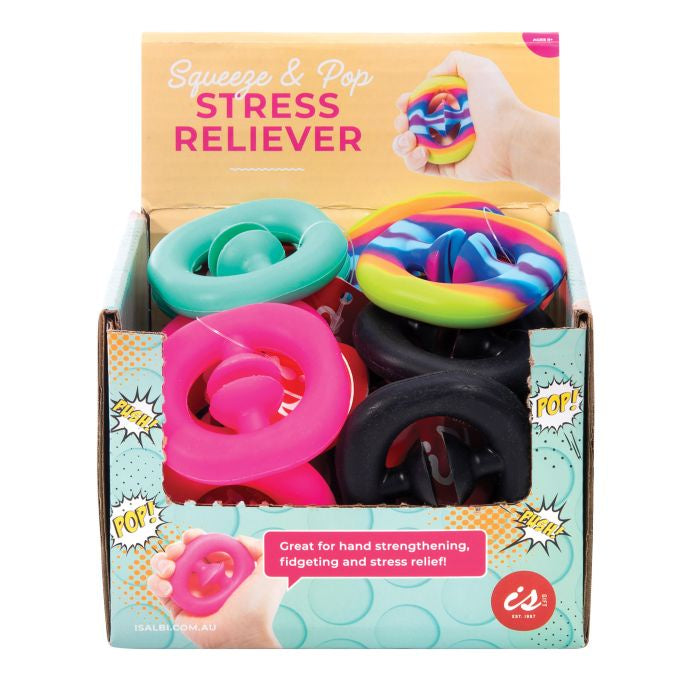 IS Gift Squeeze & Pop Fidget Stress Reliever
