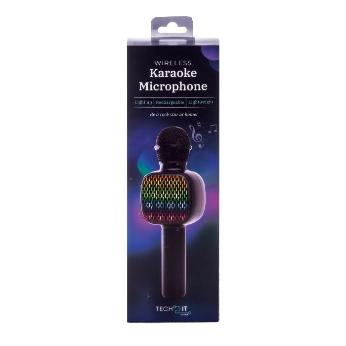Is Gift Tech 2 IT Wireless Karaoke Microphone