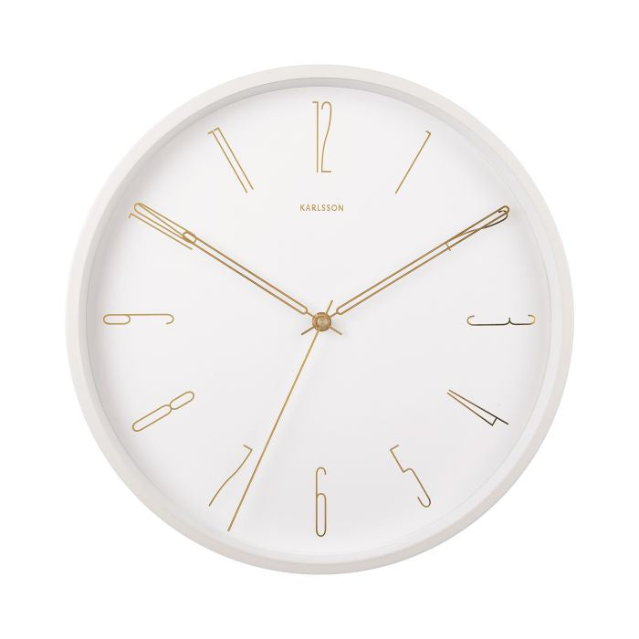 Karlsson Belle Numbers Wall Clock