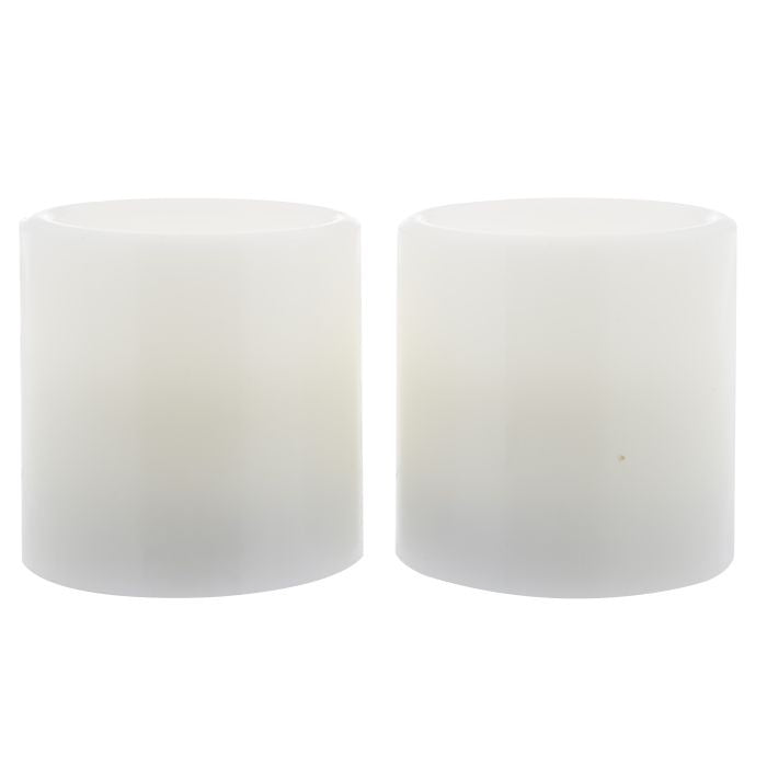 Emporium Small Pillar LED Candles Set/2