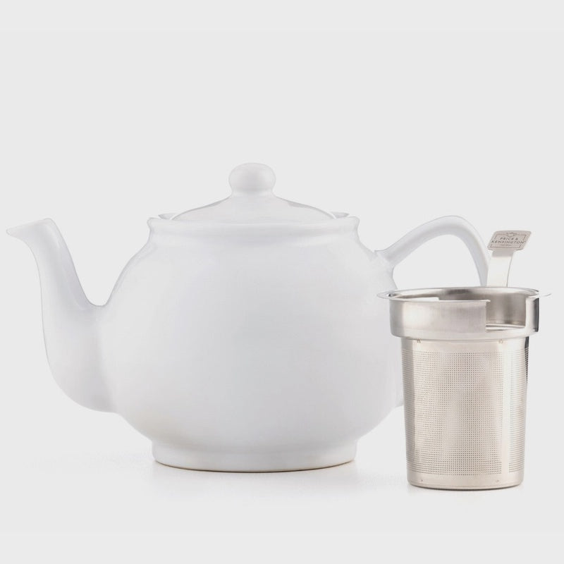 Price & Kensington Teapot 6 Cup - White