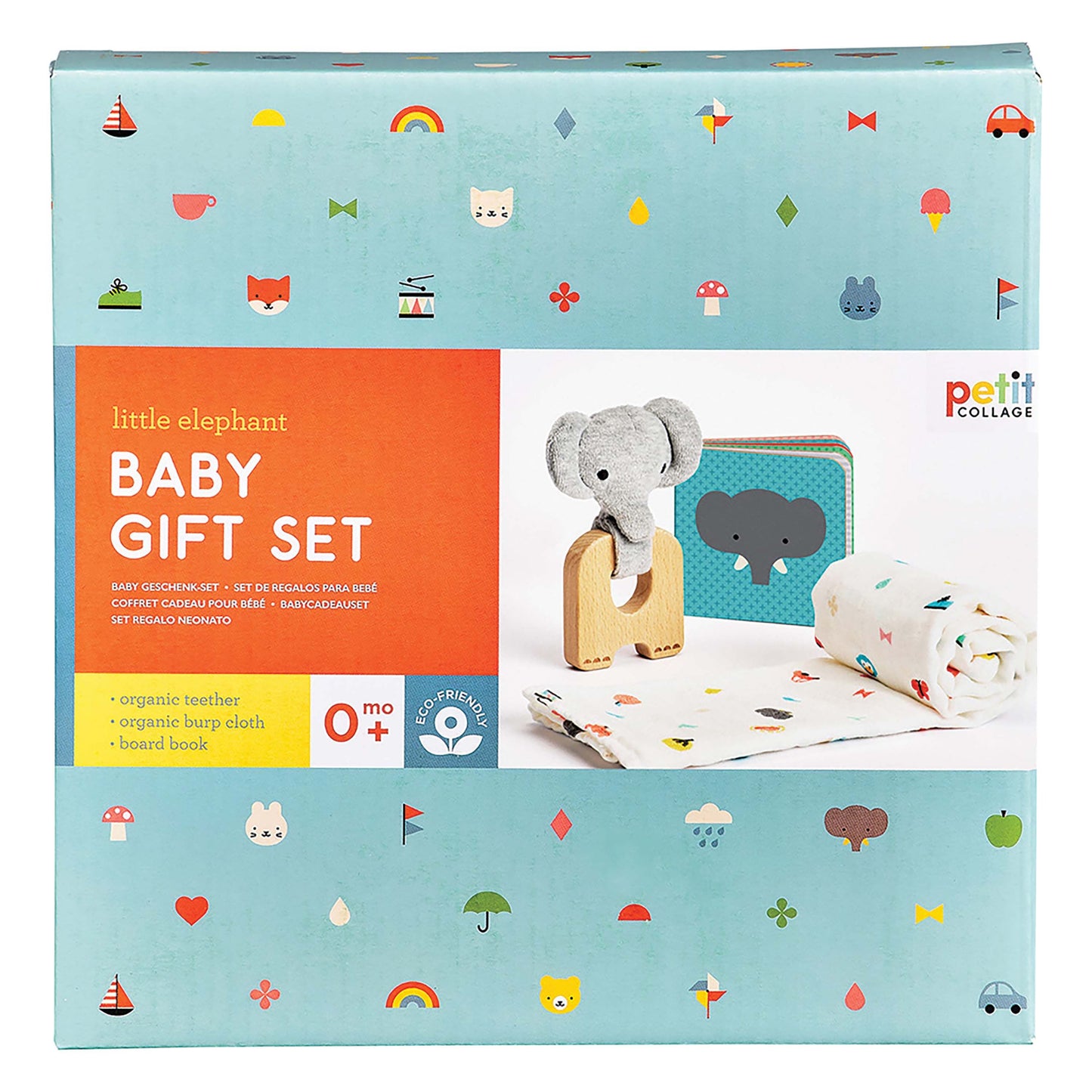 Petit Collage Baby Gift Set - Little Elephant