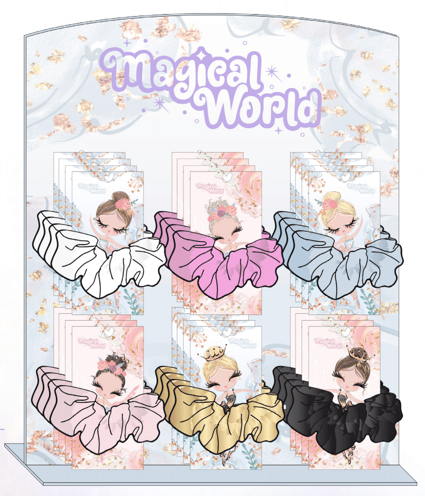 Tag Giftware Magical World Scrunchie - Assorted