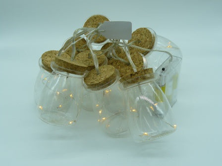 42nd Street Mason Jar with cork string