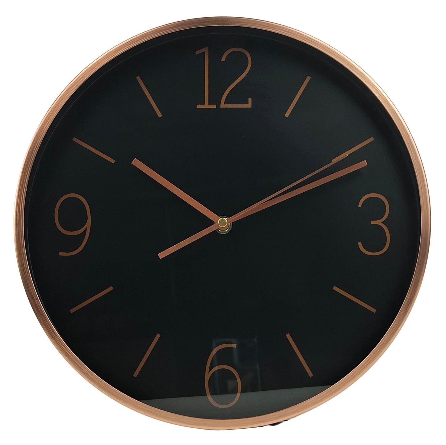 Urban Products Chrome Clock Black