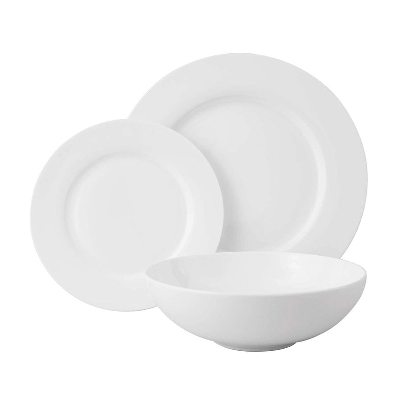 Wilkie Rim 12 Piece Dinner Set -Fine Bone China