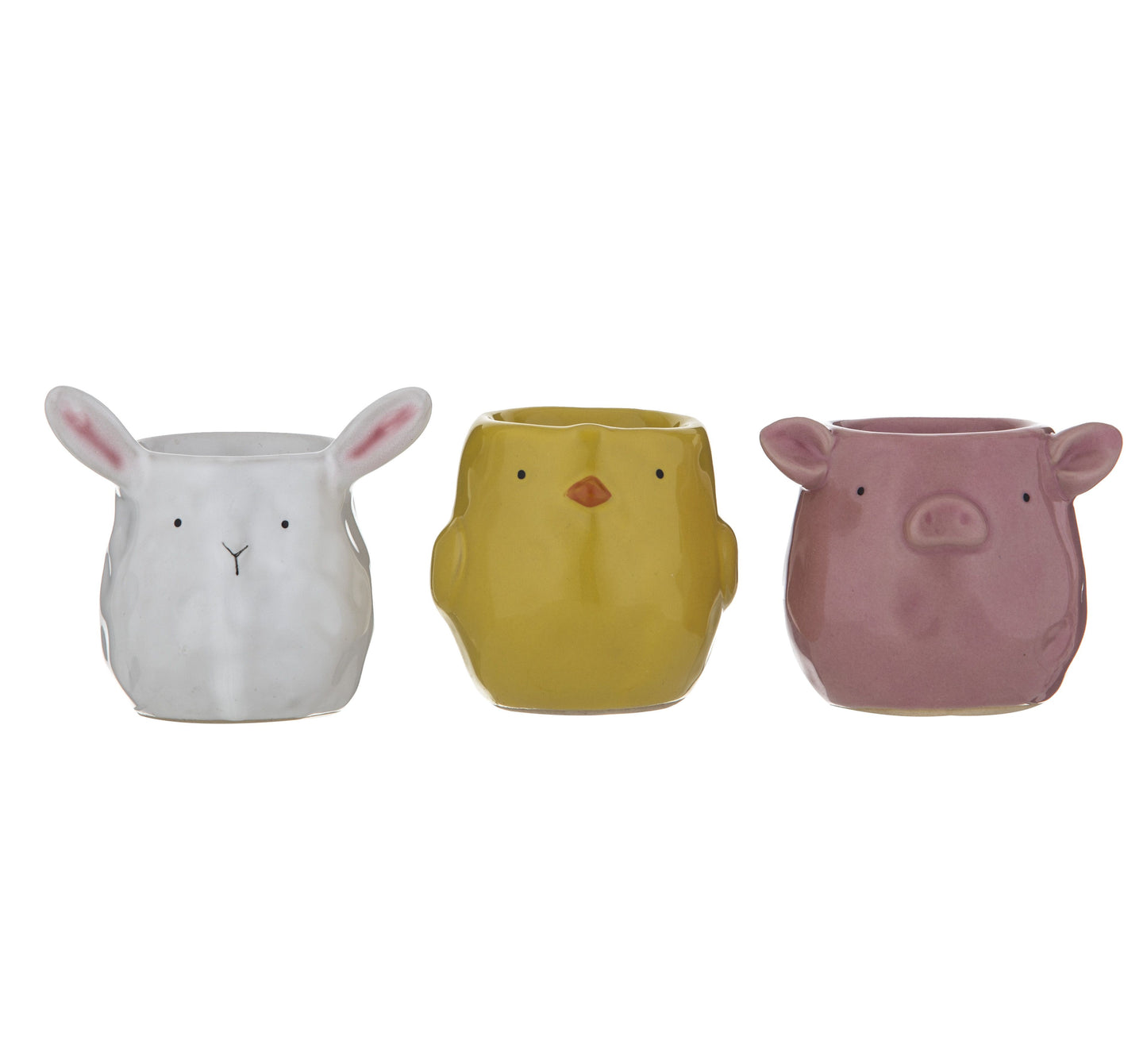 Emporium Farm Friends Egg Cups 3 Asst Design