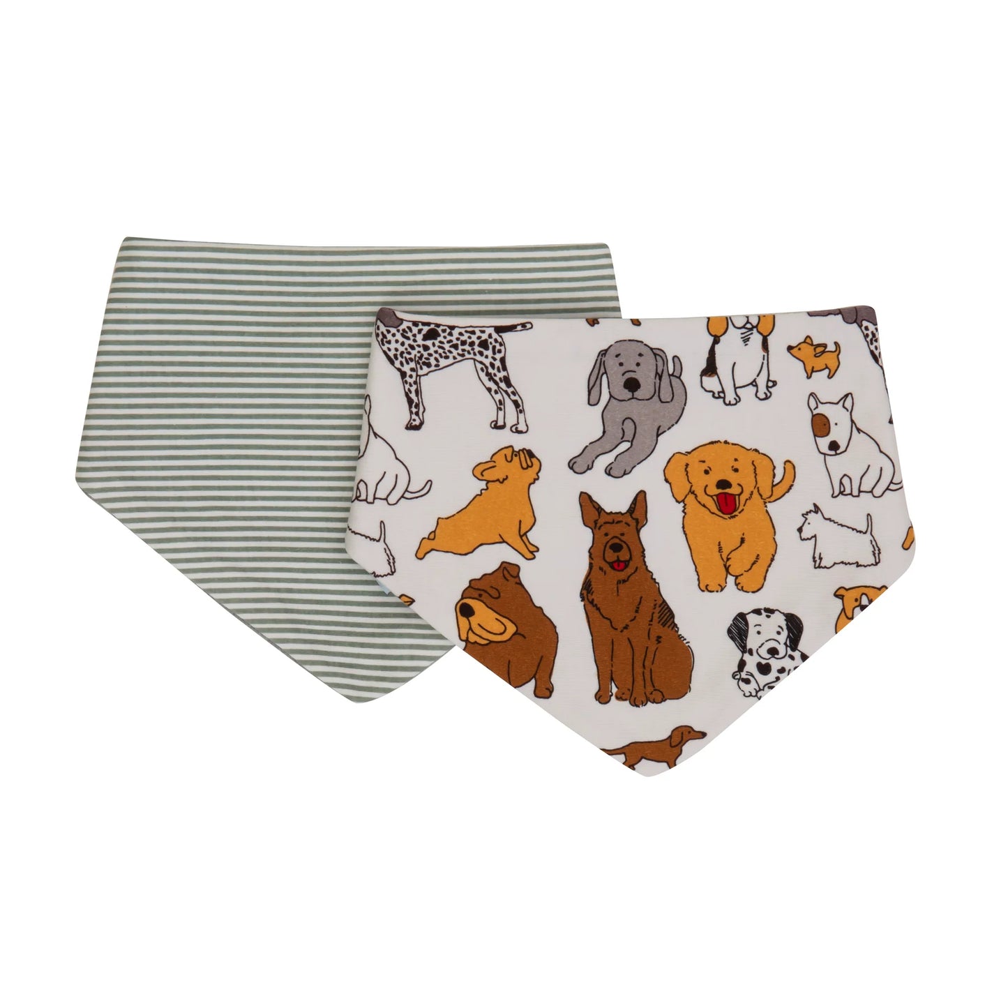 All4Ella Reversible Bandana Bibs 2pk