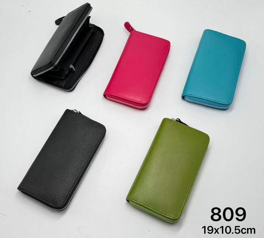 Zeneeba Leather Wallet - Large