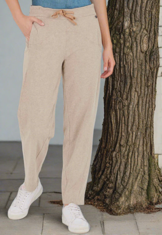 One Ten Willow Seam Detail Trackpant Latte