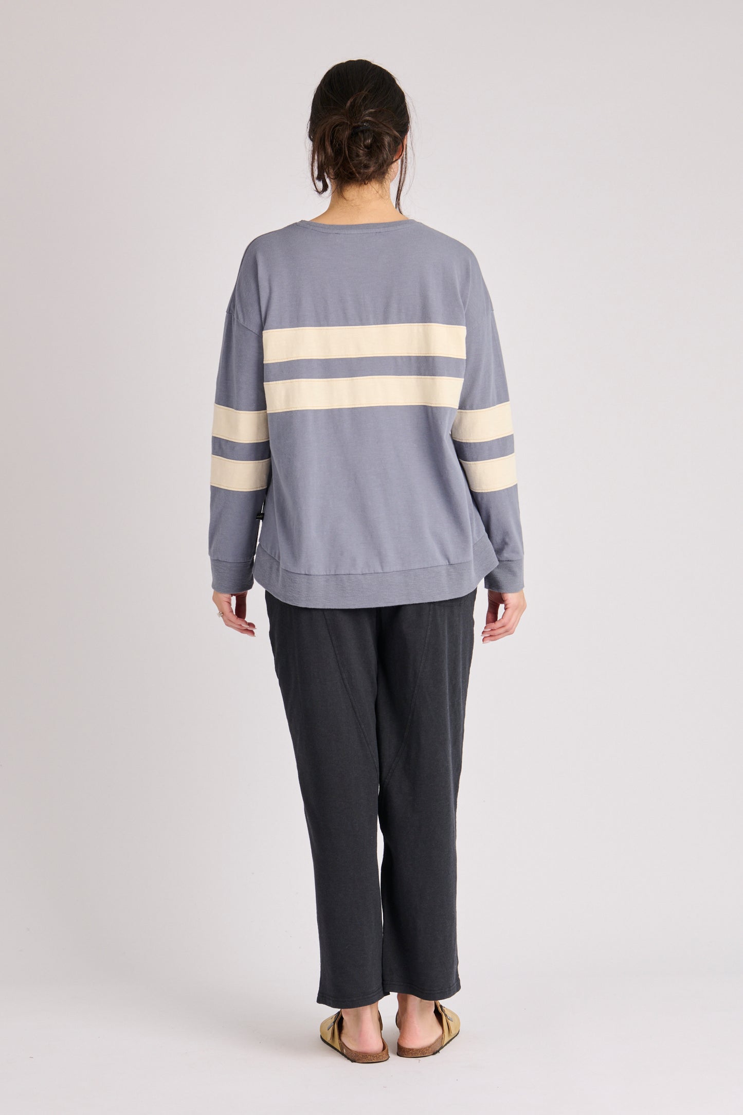 onetenwillow Panel Stripe Tee