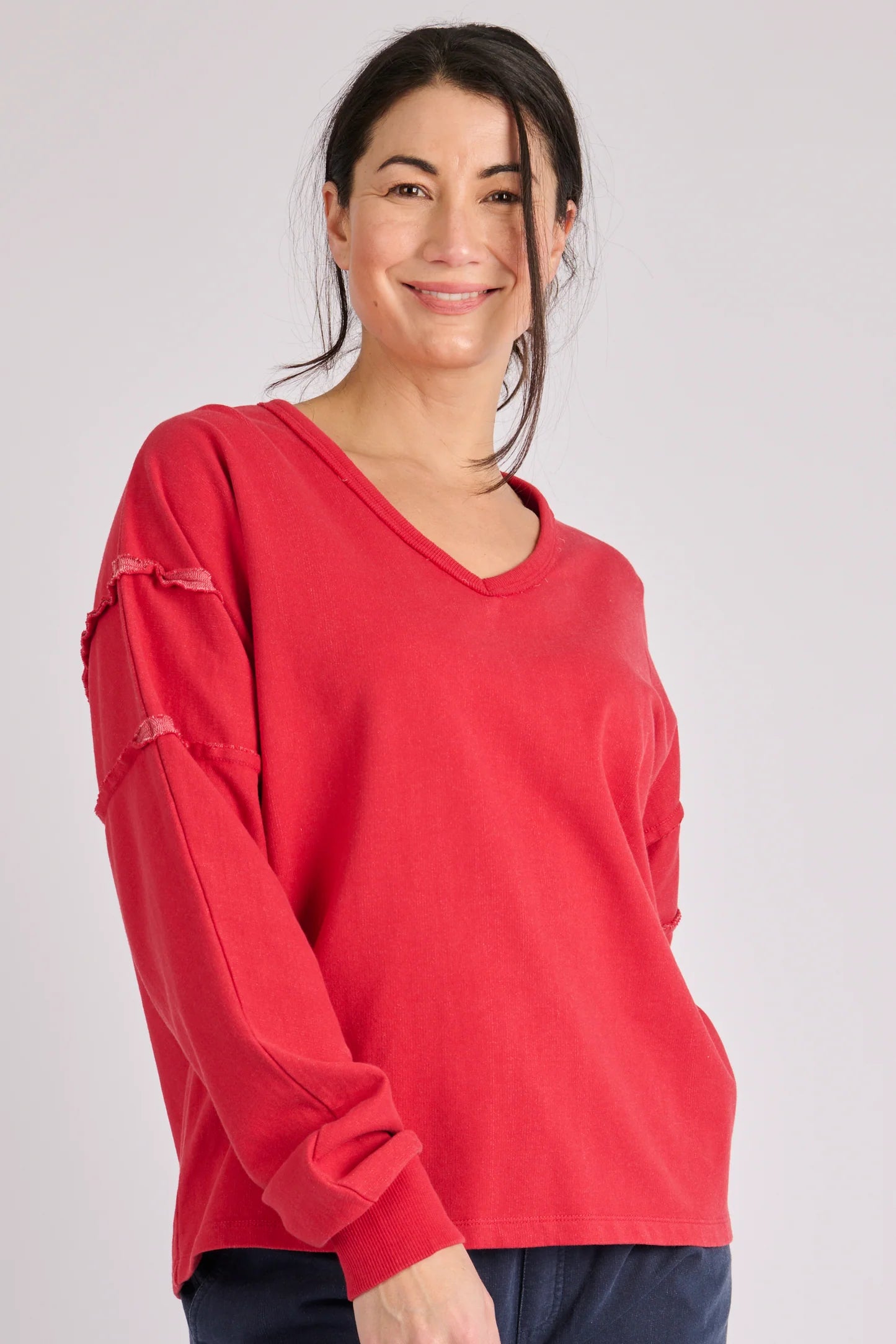 One Ten Willow Sleeve Detail Top