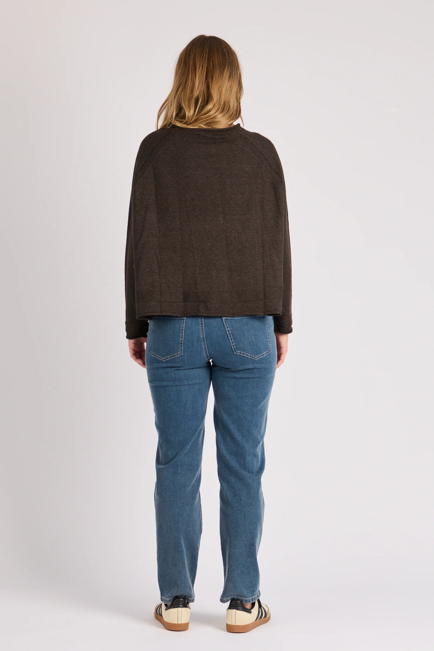onetenwillow Cuff Detail Raglan Jumper