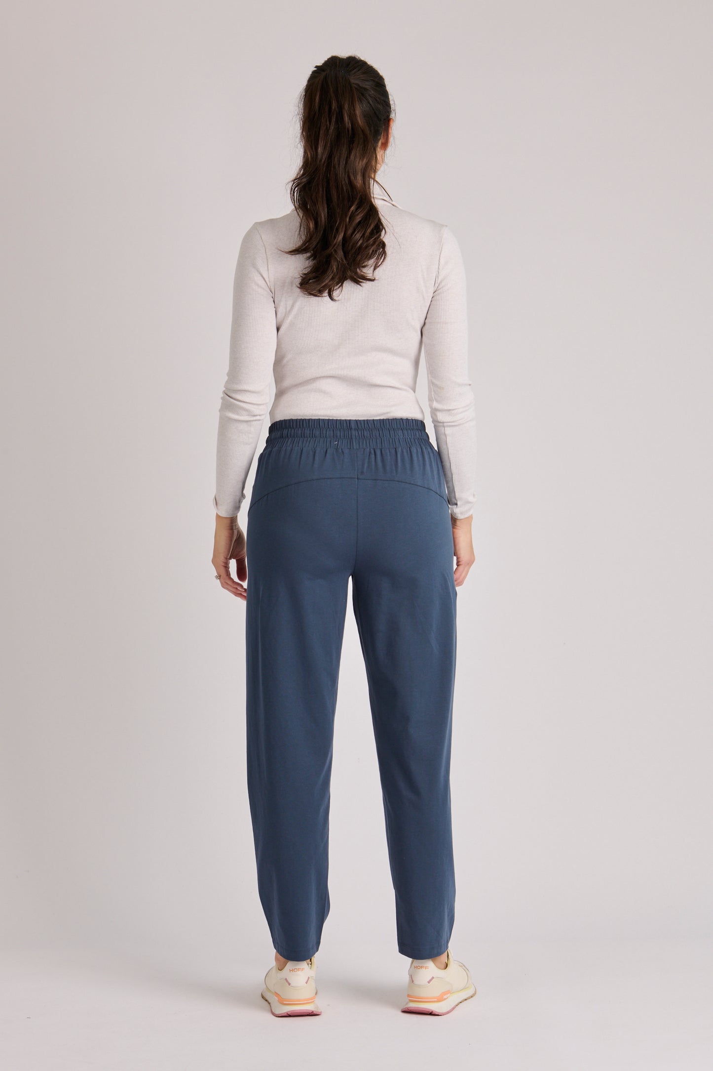 onetenwillow Panel Detail Pant - Dark Navy