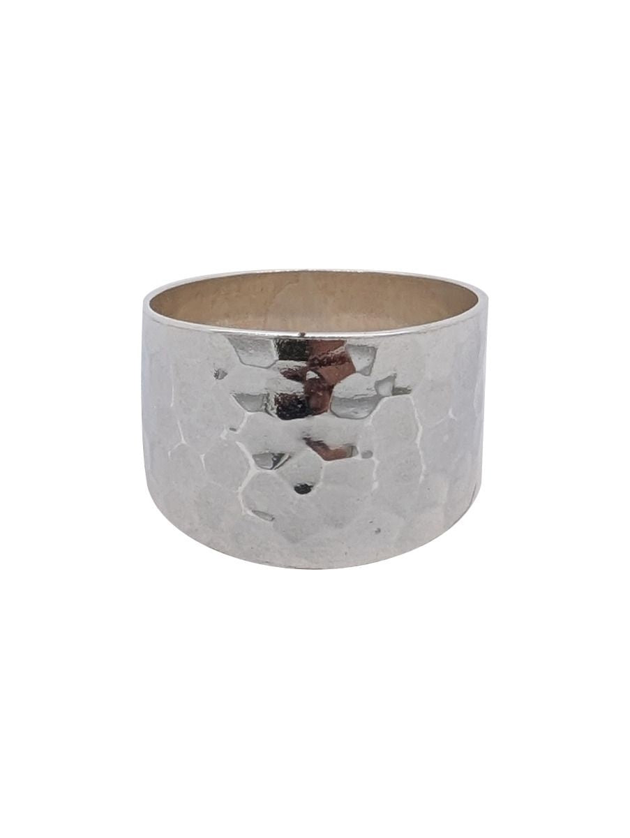 BD Sterling Silver Hammered Mex Ring