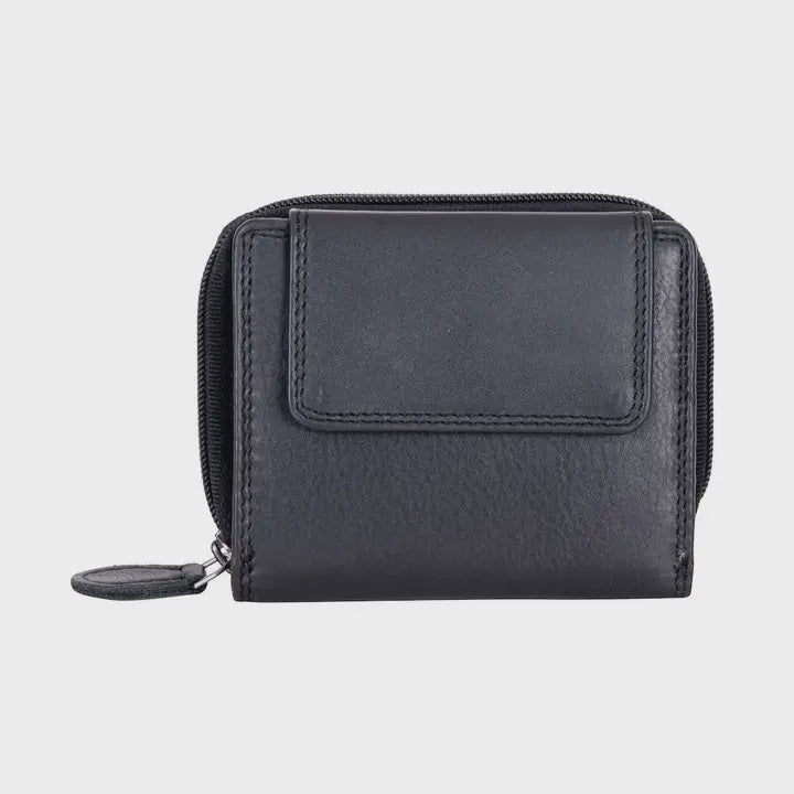 Greenwood Leather Tina Wallet - Black