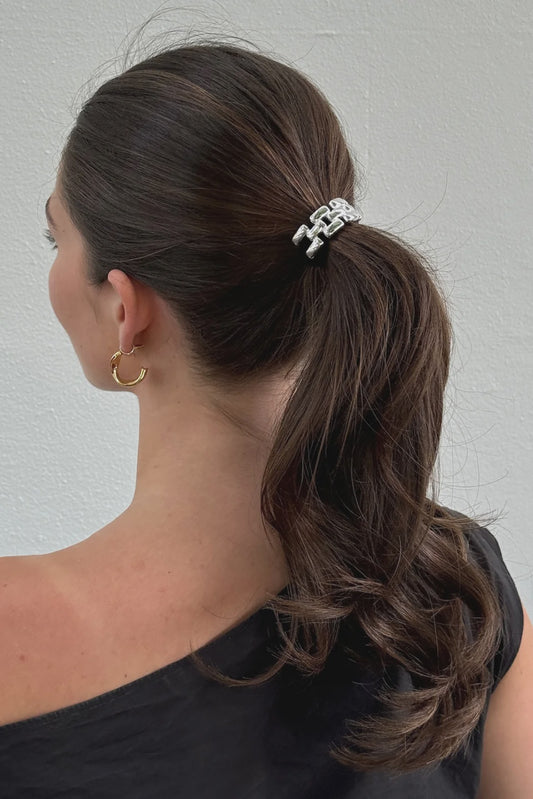 Zafino Rosie Hair Cuff - Silver