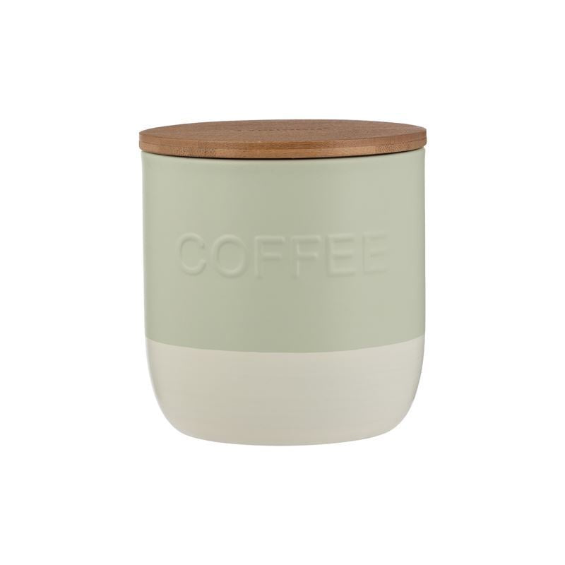 Typhoon Oben Coffee Canister With Spoon Green