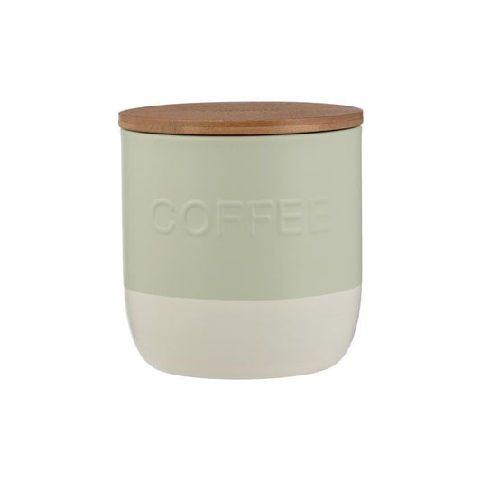 Typhoon Oben Coffee Canister With Spoon Green